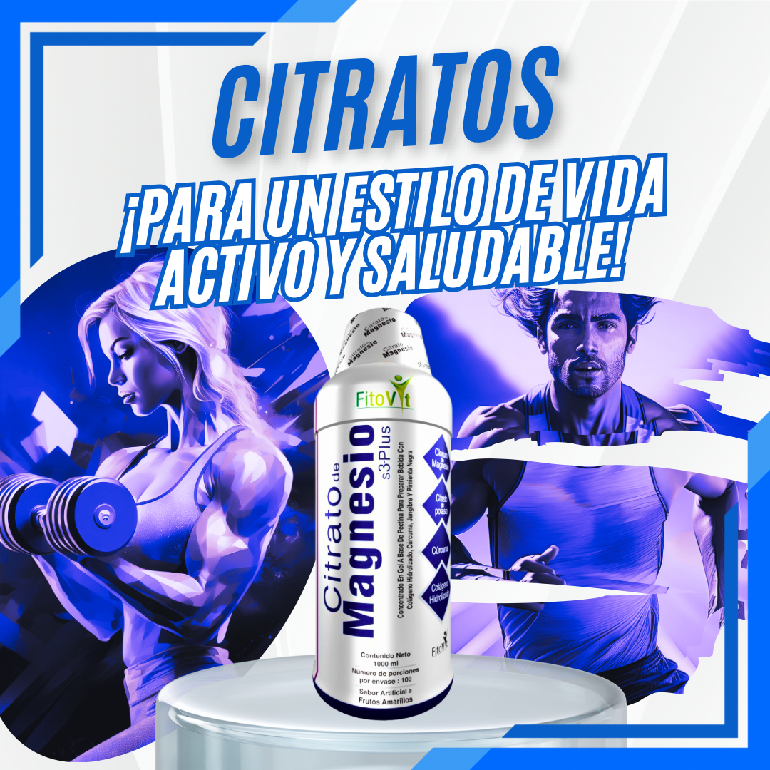 Citrato de Magnesio 1L | ¿Dolor muscular, fatiga o articulaciones rígidas? 🦵⚡