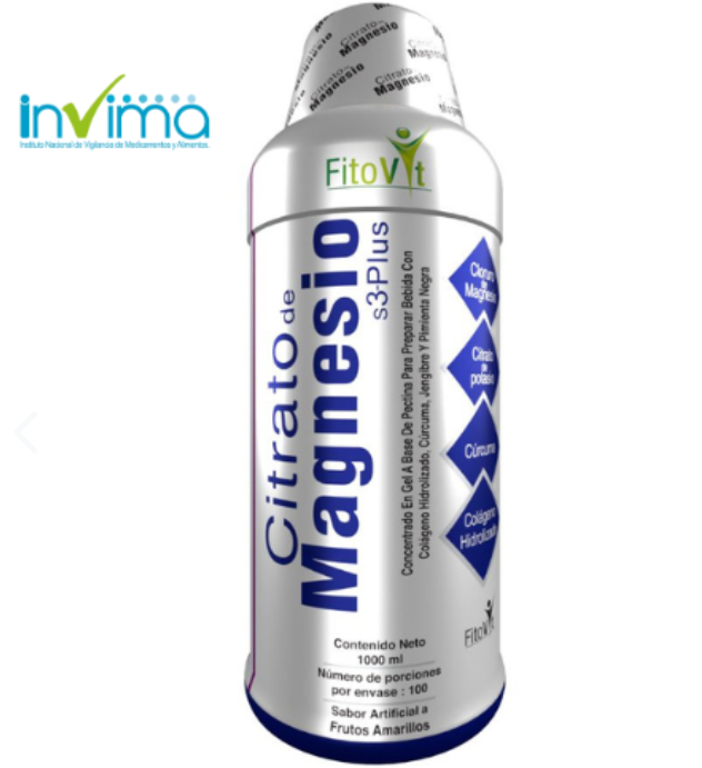 Citrato de Magnesio 1L | ¿Dolor muscular, fatiga o articulaciones rígidas? 🦵⚡