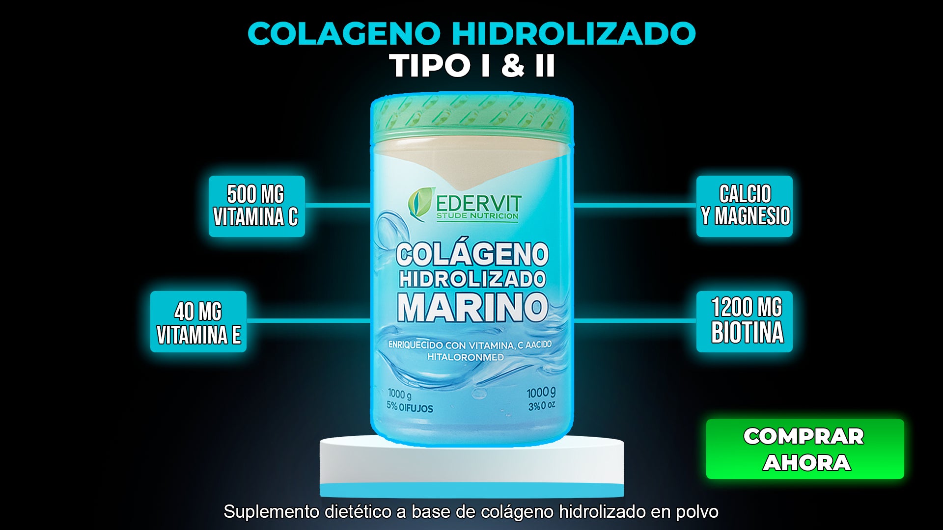 Colágeno Hidrolizado Marino